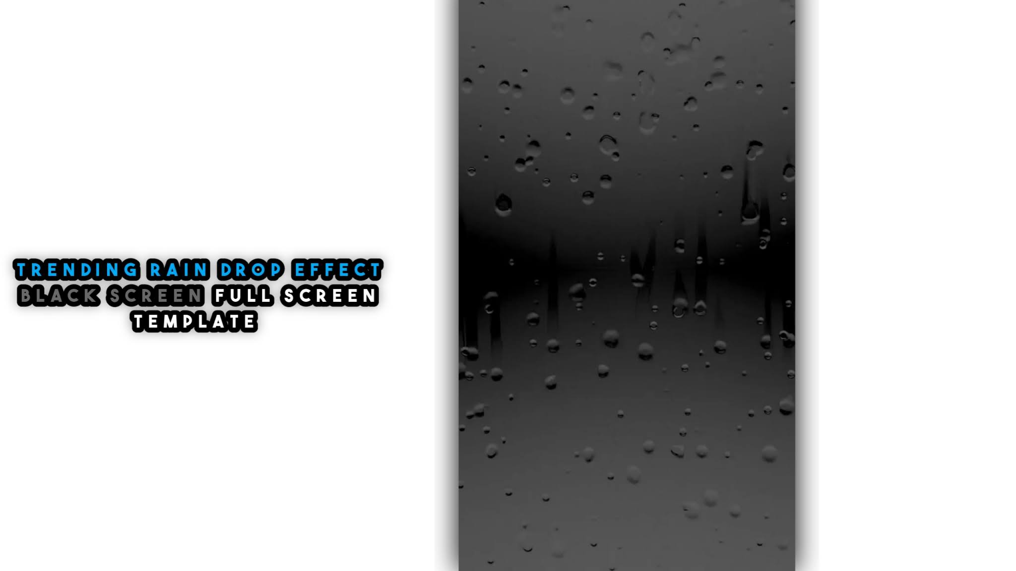 Raindrops отзывы. Rain Drops Black Screen. Black Screen Effect. Начало эффект чёрное убыванре. 4100533 Futura Drop Black.