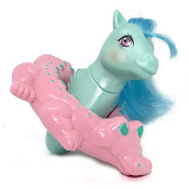 My Little Pony Beachcomber Year Four Pretty and Pearly Baby Sea Ponies G1 Pony