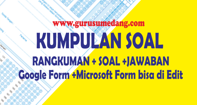 Soal Online Latihan Pat Ipa Terbaru Kelas 8 Guru Sumedang