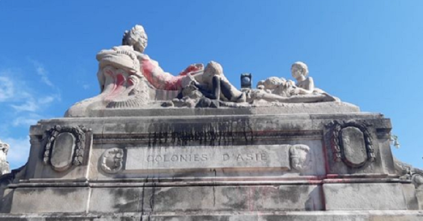 Statues dégradées à Marseille: «Les colonisés d'Afrique niq*ent la France»