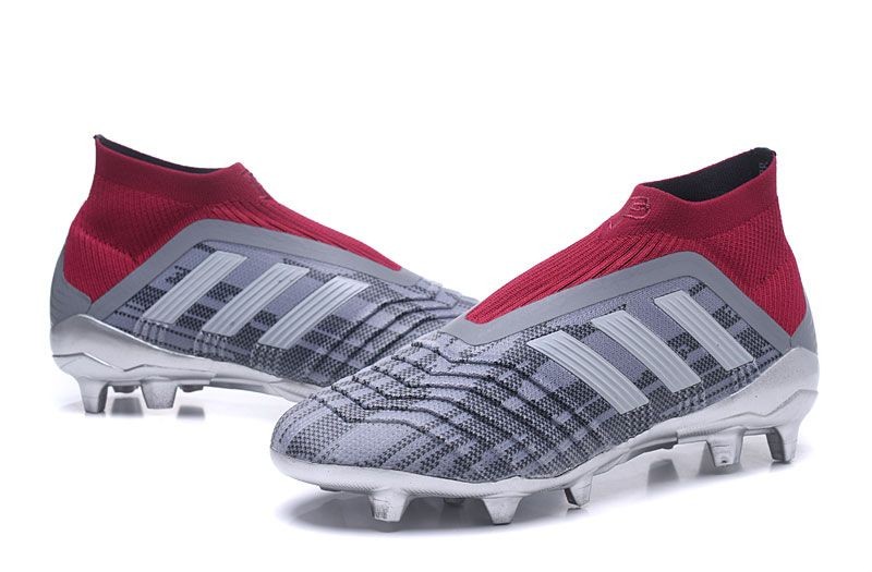 fake laceless football boots