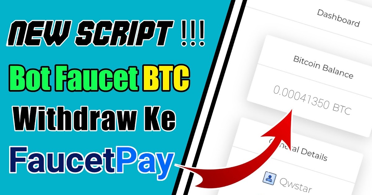 Bot Faucet Btc Withdraw Ke Faucetpay Qawwamah Star
