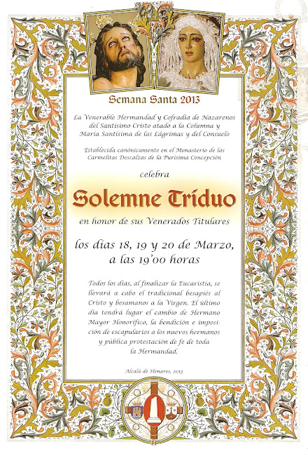 Triduo del Stmo. Cristo Atado a la Columna