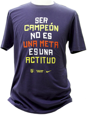 Camiseta conmemorativa Atlético de Madrid Campeones de la Copa del Rey 2013
