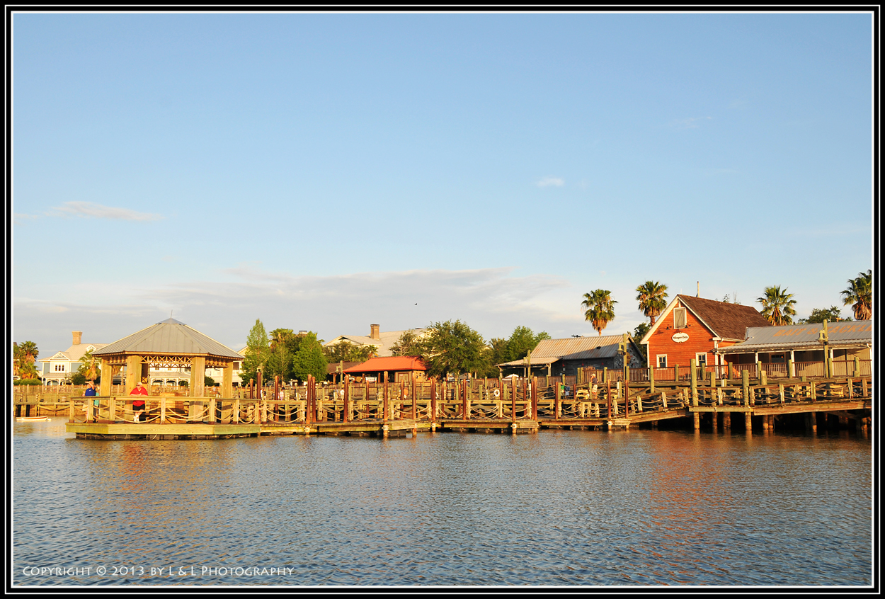 The Villages (Florida) Photos Boardwalk Lake Sumter Landing (water view)