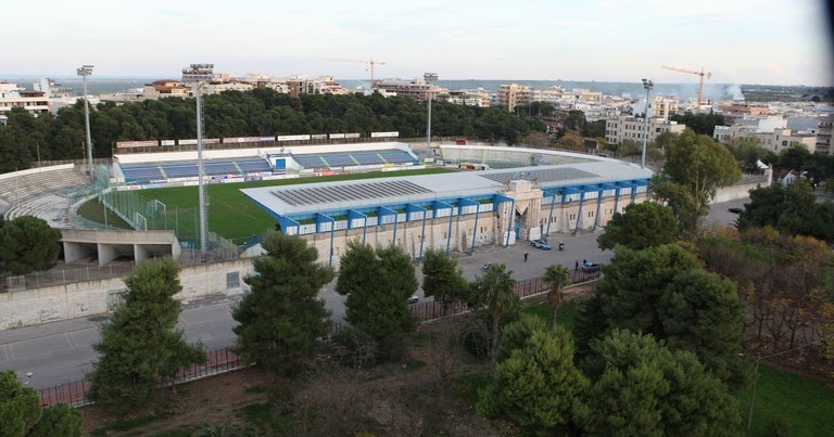 Fidelis Andria, stadio ‘Degli Ulivi’ chiuso per un mese