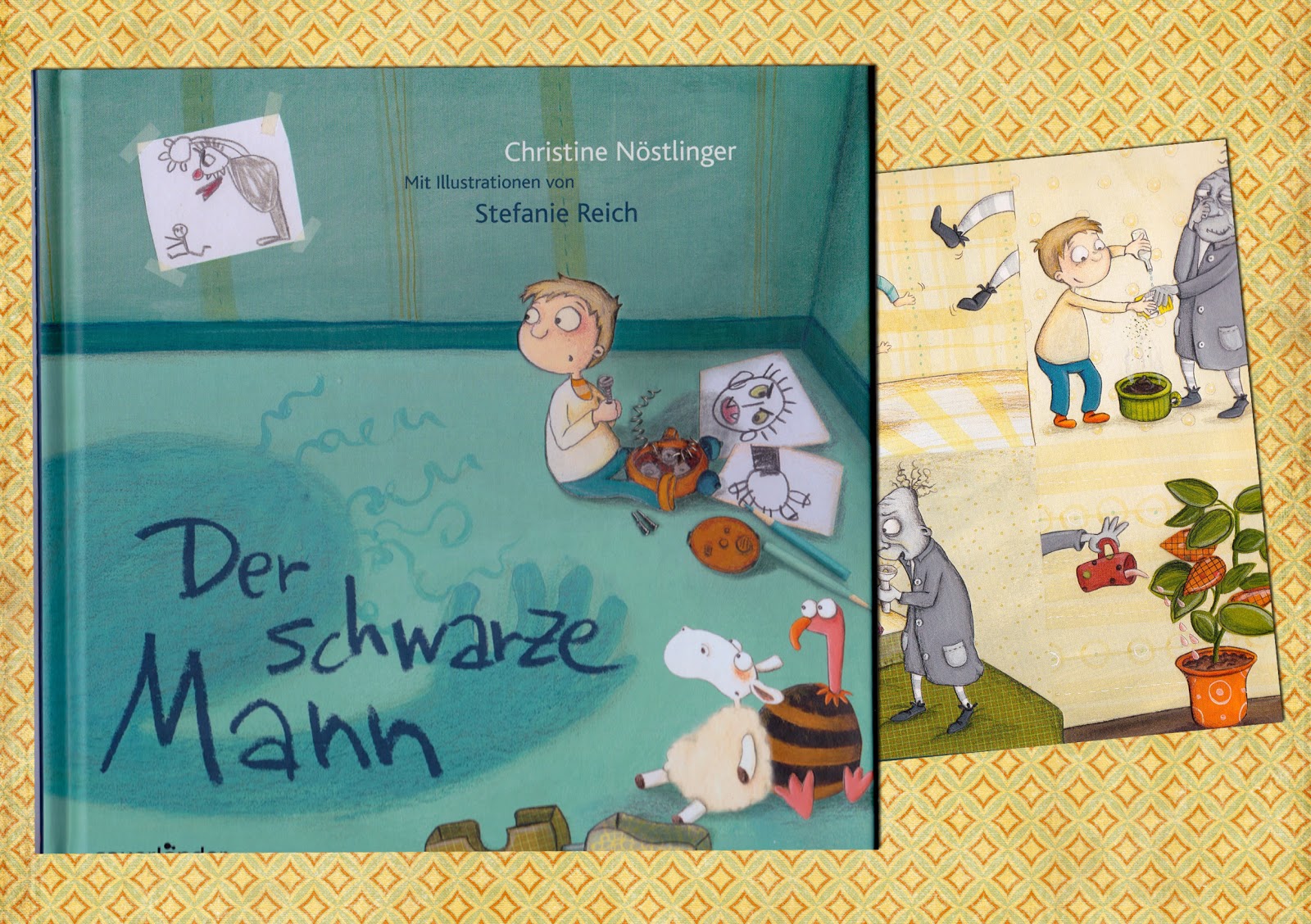 zweitbuch Bilderbuch Der schwarze Mann