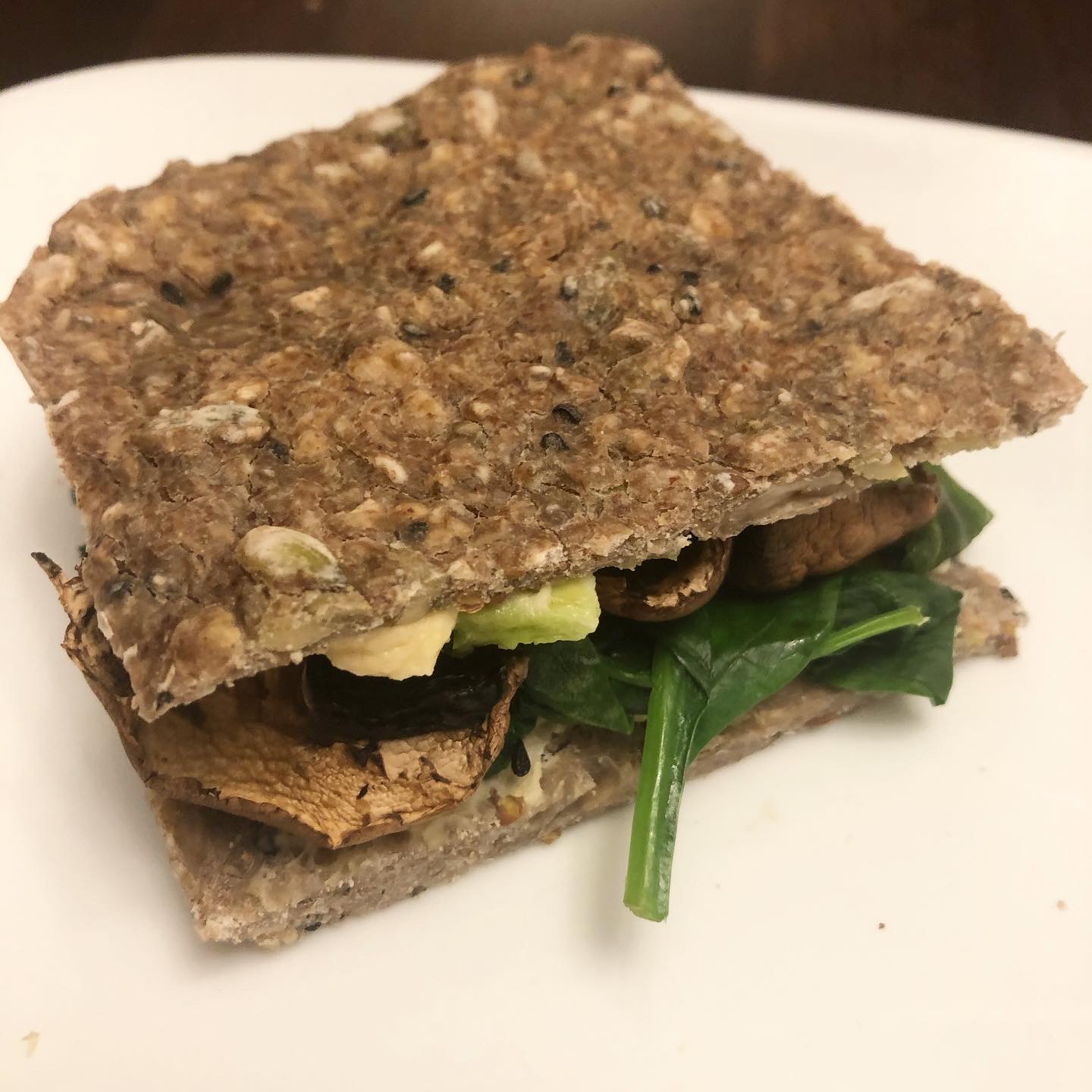 Easy Food Creations Healthy with Joanna Flat flax seed buckwheat bread