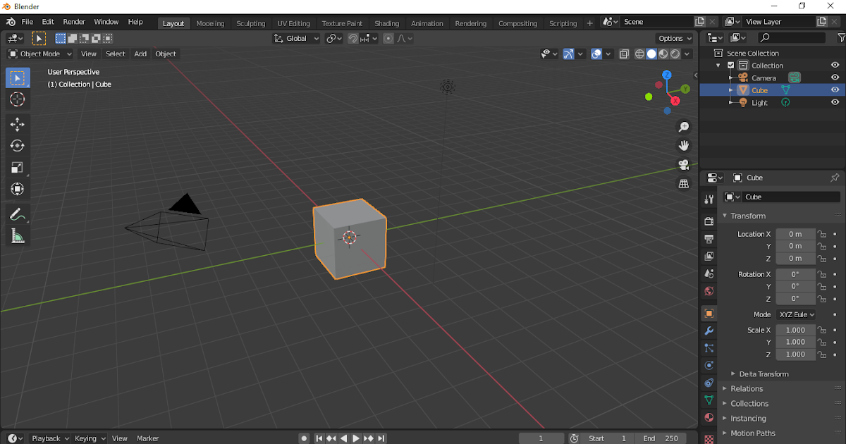 How to make a glass material in blender