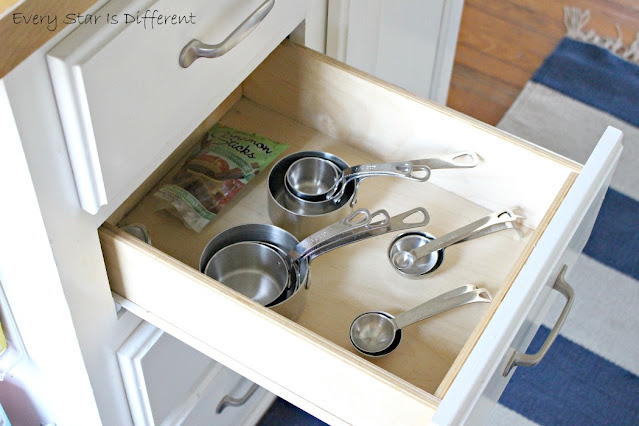 A Minimalist Montessori Kitchen: Measuring Cups and Spoons