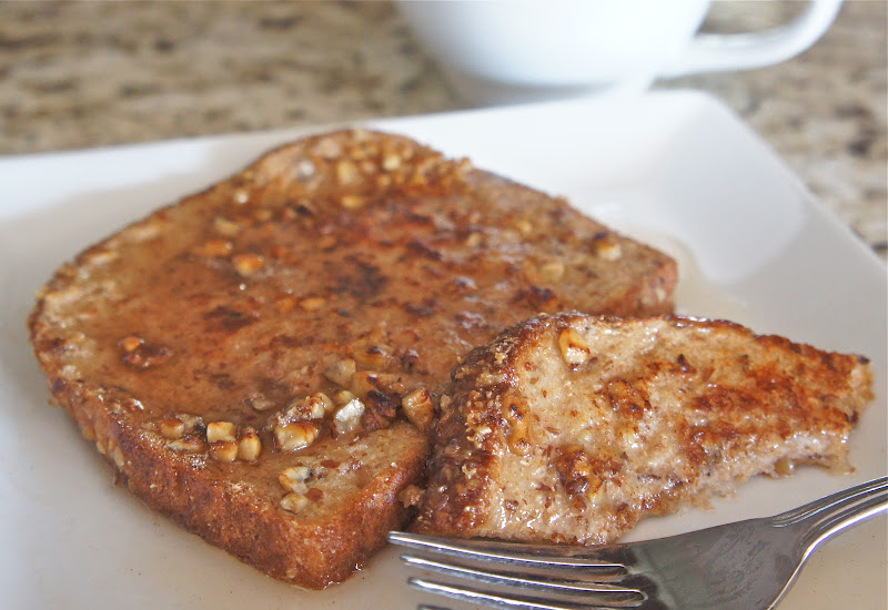 Southern Belle of the West Eggless French Toast!