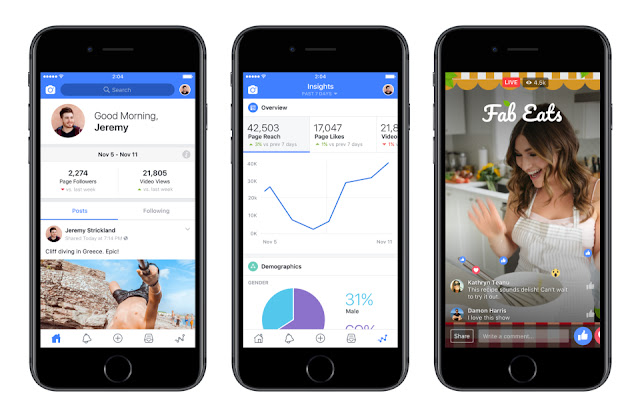 Facebook Launches Creator Studio Mobile App  Visualistan