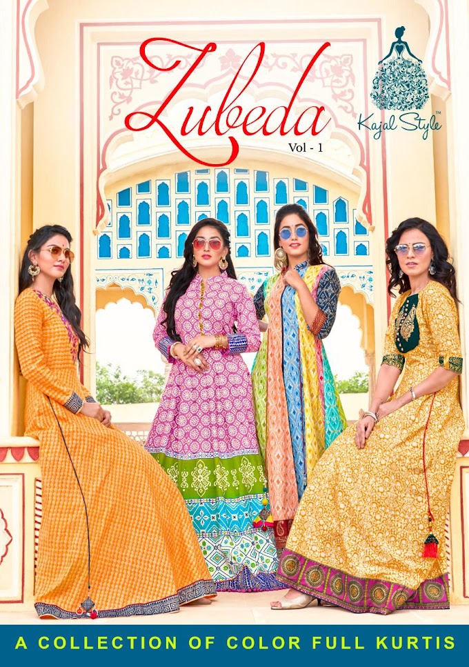 Kajal Style Zubeda vol 1 ethnic Gown buy wholesale Price