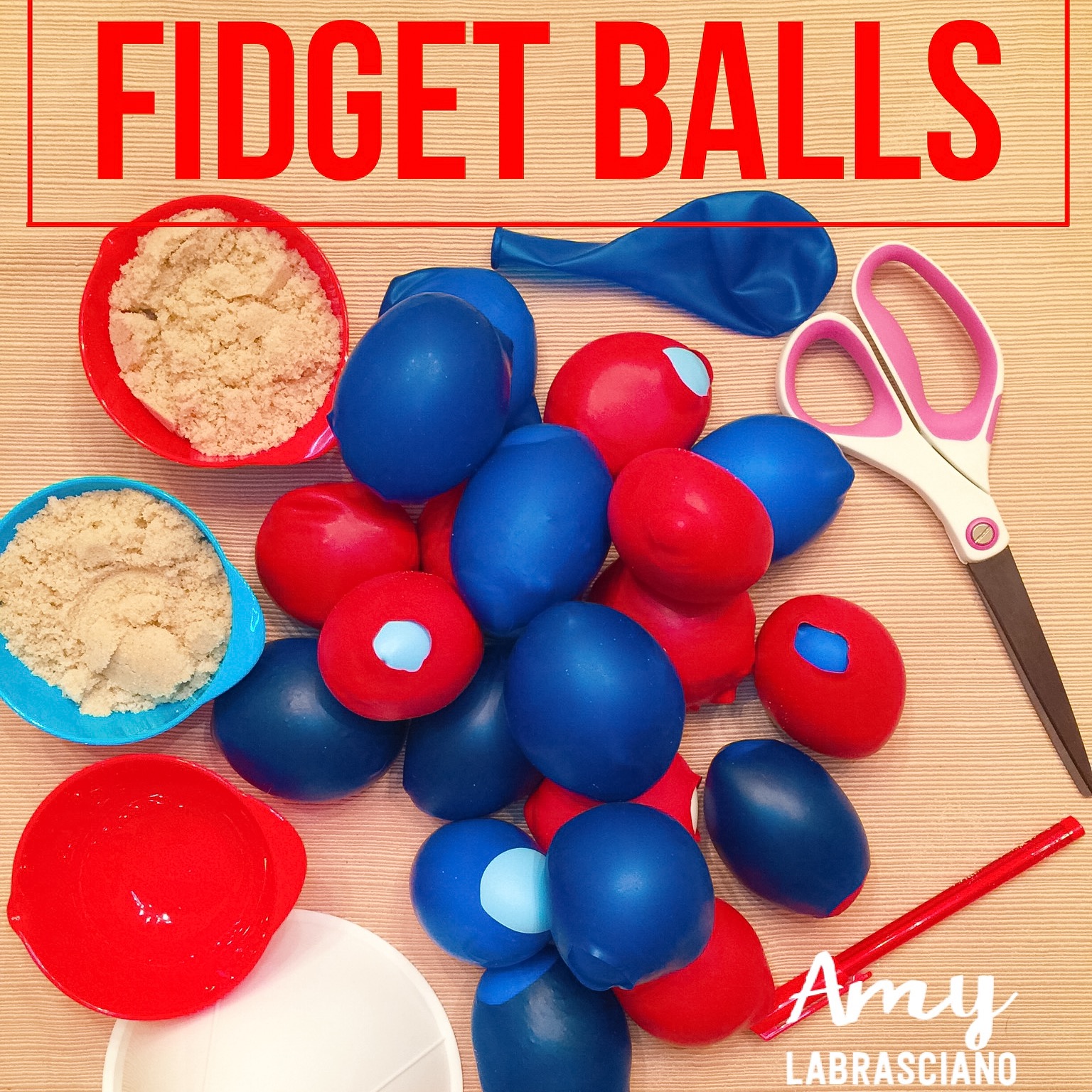 Learning Lessons With Amy Labrasciano Fidget Ball DIY