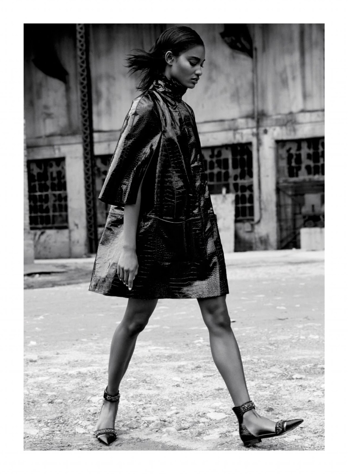 modern muse: melodie monrose by david roemer for uk marie claire ...