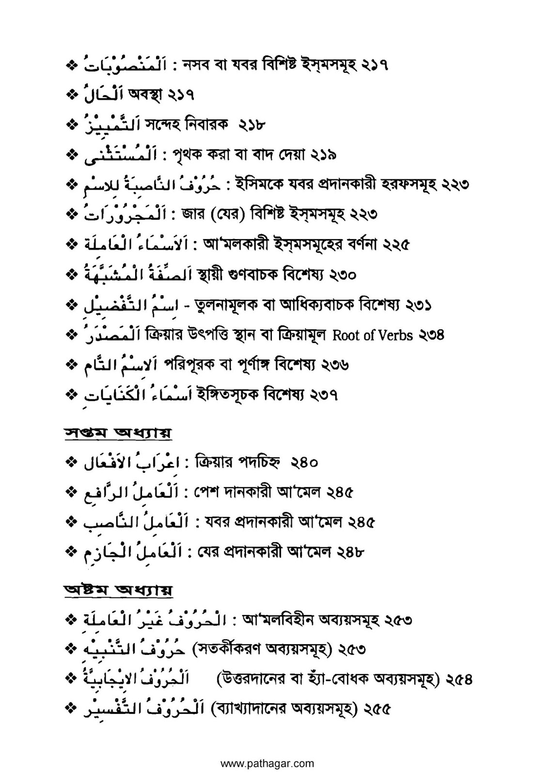 আরবি ব্যাকরণ pdf download- আরবি ব্যাকরণ বই
