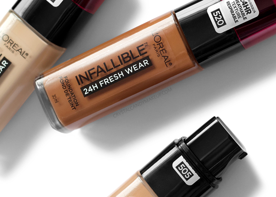 L'Oreal Paris Infallible Up To 24 HR Fresh Wear Liquid Foundation YOU  CHOOSE