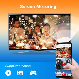 Screen Mirroring HD لعكس شاشة هاتفك على تلفازك