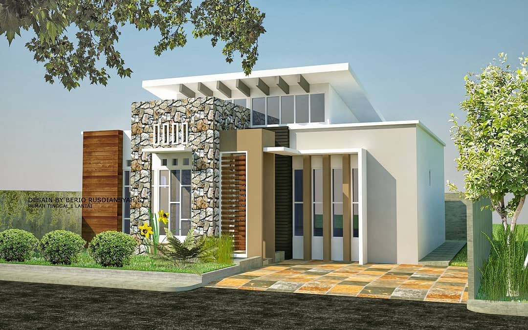 Model Depan Rumah Modern / 20 Desain Exterior Fasad Rumah Minimalis