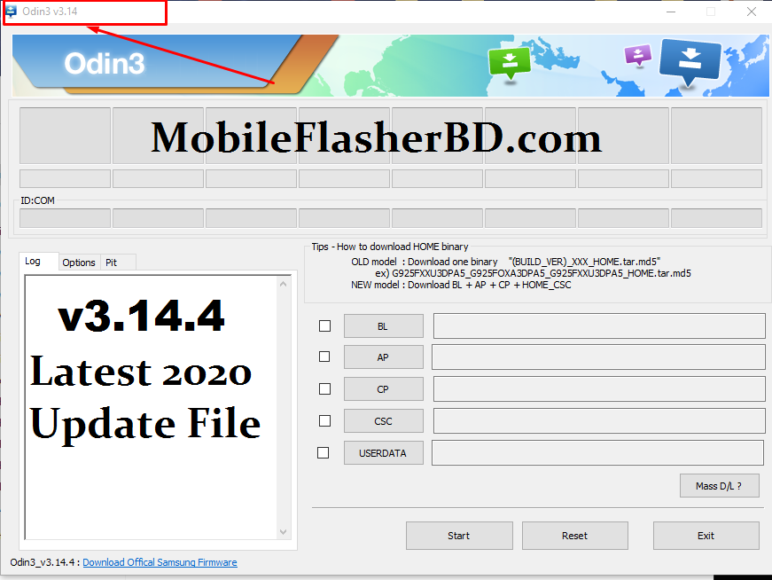 14. 4. Odin 3. 3. Odin3 v3.