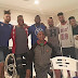 Víctor Mesa y familia visitan a los Gurriel en Miami por el fin de año