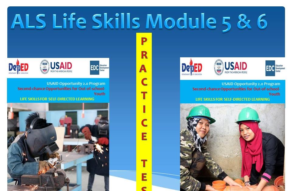 Alternative Learning System ALS MyDev Life Skills Module 5 and 6