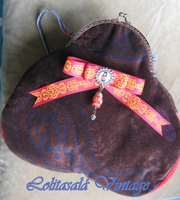 Lolitasalavintage Así comencé a hacer mis bolsos de boquilla vintage