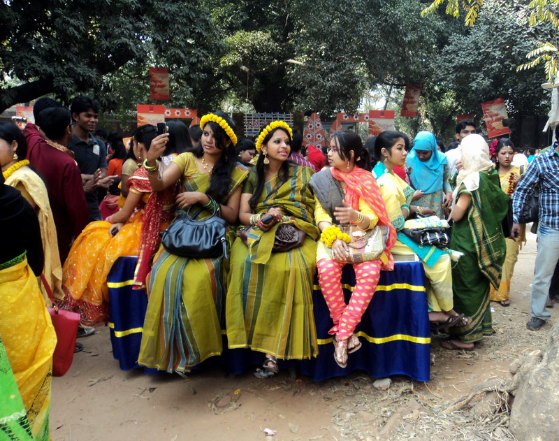 Dhaka First Day of Spring of Bangla Calendar Celebrated