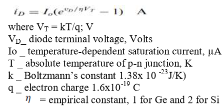 Electronic Devices And Circuits Edc Notes By Nrr Diode Current Equation And Terminal Characteristics