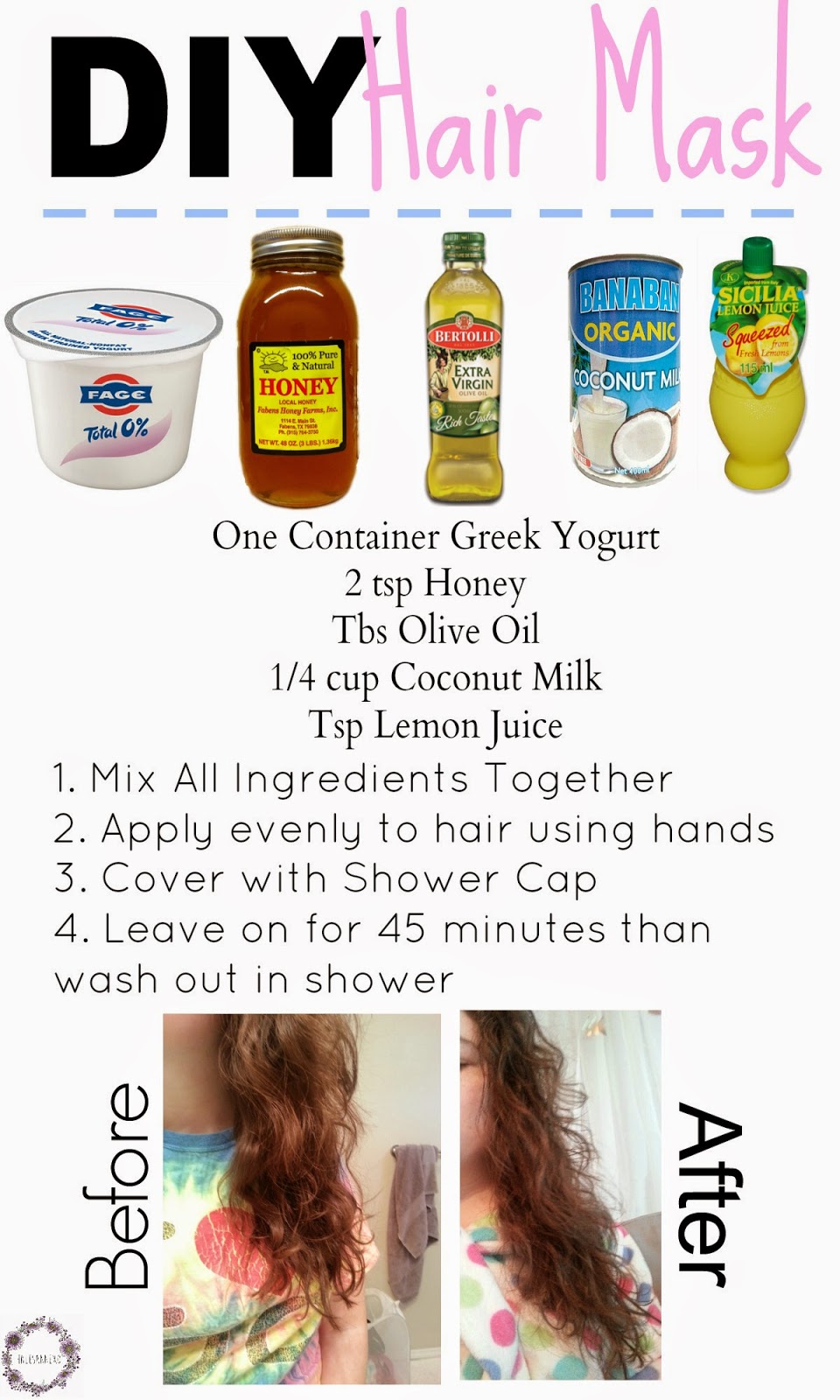 HalesAnne DIY Hair Mask