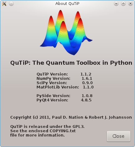 HelixS2S: QuTiP: The Quantum Toolbox in Python - Slackware64 13.37 packages