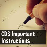 cdse 2013 exam instrucations