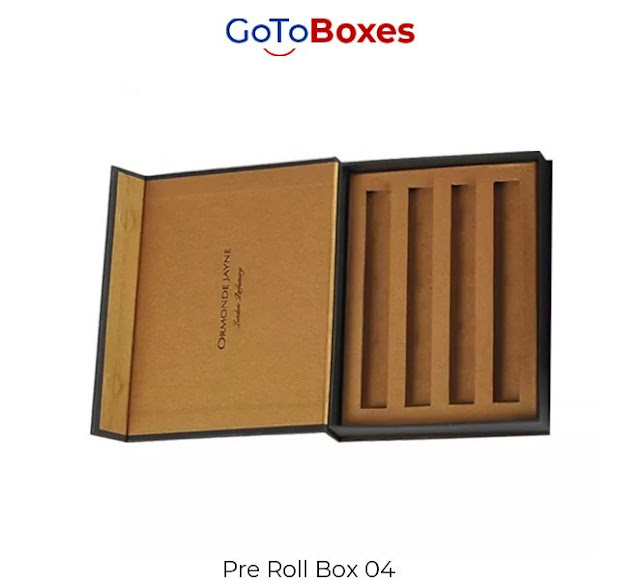 Pre Roll Packaging is the key tool to preserve the product and is used for advertisement purposes. Thus, get perfect discount deals on Pre Rolled Packaging to attract customers at GoToBoxes.
