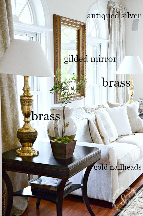 How to Mix Metals in Decorating