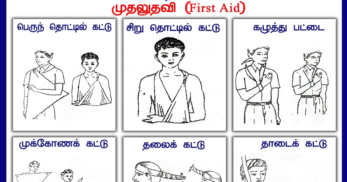 Bharat Scouts and Guides Usilampatti Edn District FIRST AID (முதலுதவி)