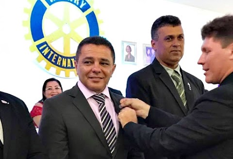 Posse no conselho diretor do Rotary Patos Norte, como segundo sedretário