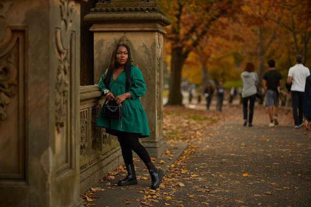 Central Park sunset photoshoot