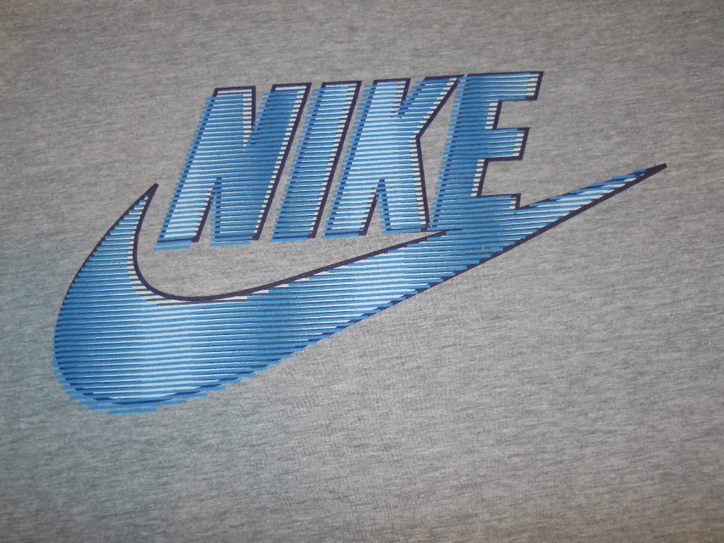 Blue Nike Logo