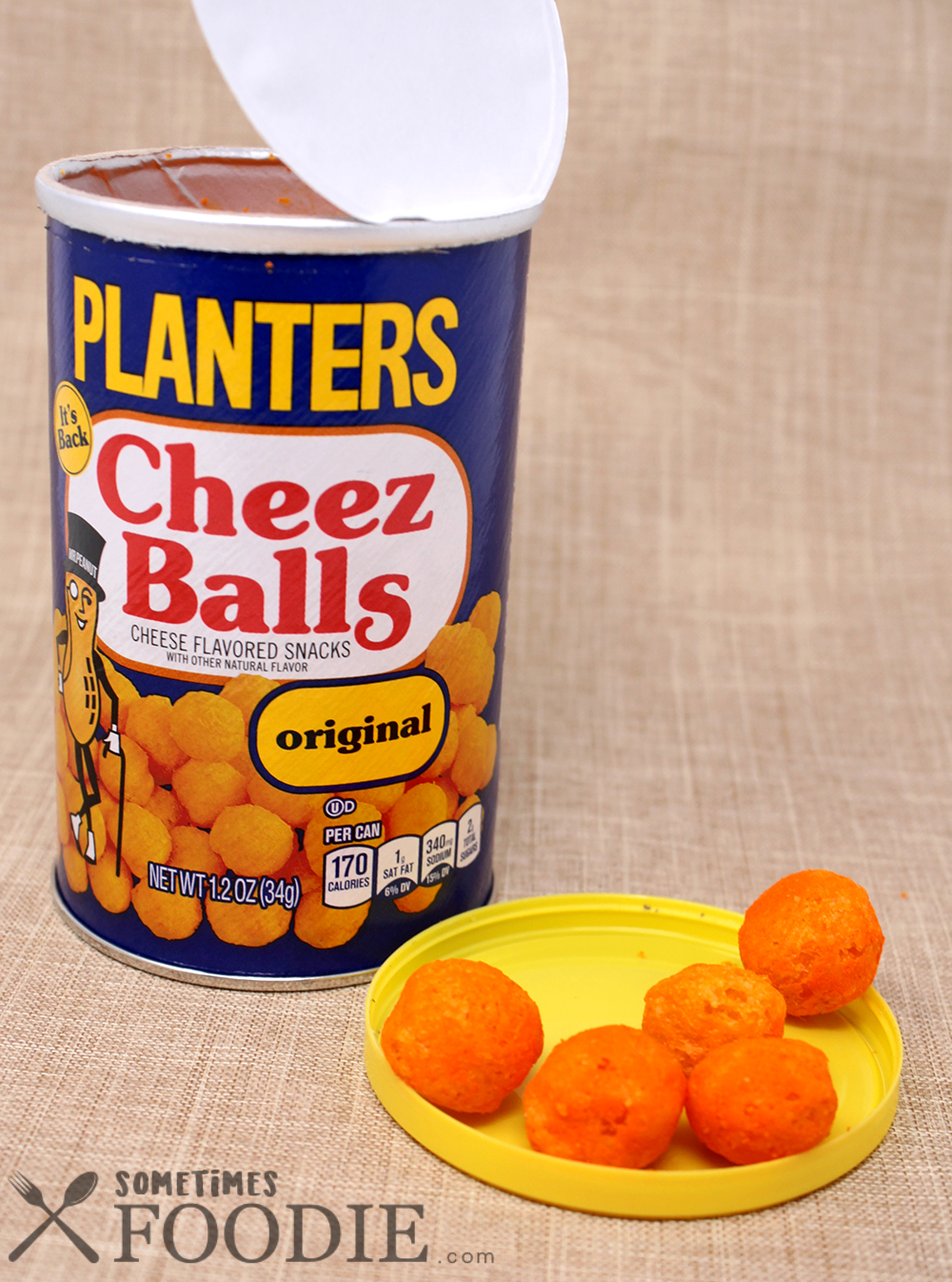 Sometimes Foodie Planter's Cheez Balls Typing "Balls" This Many