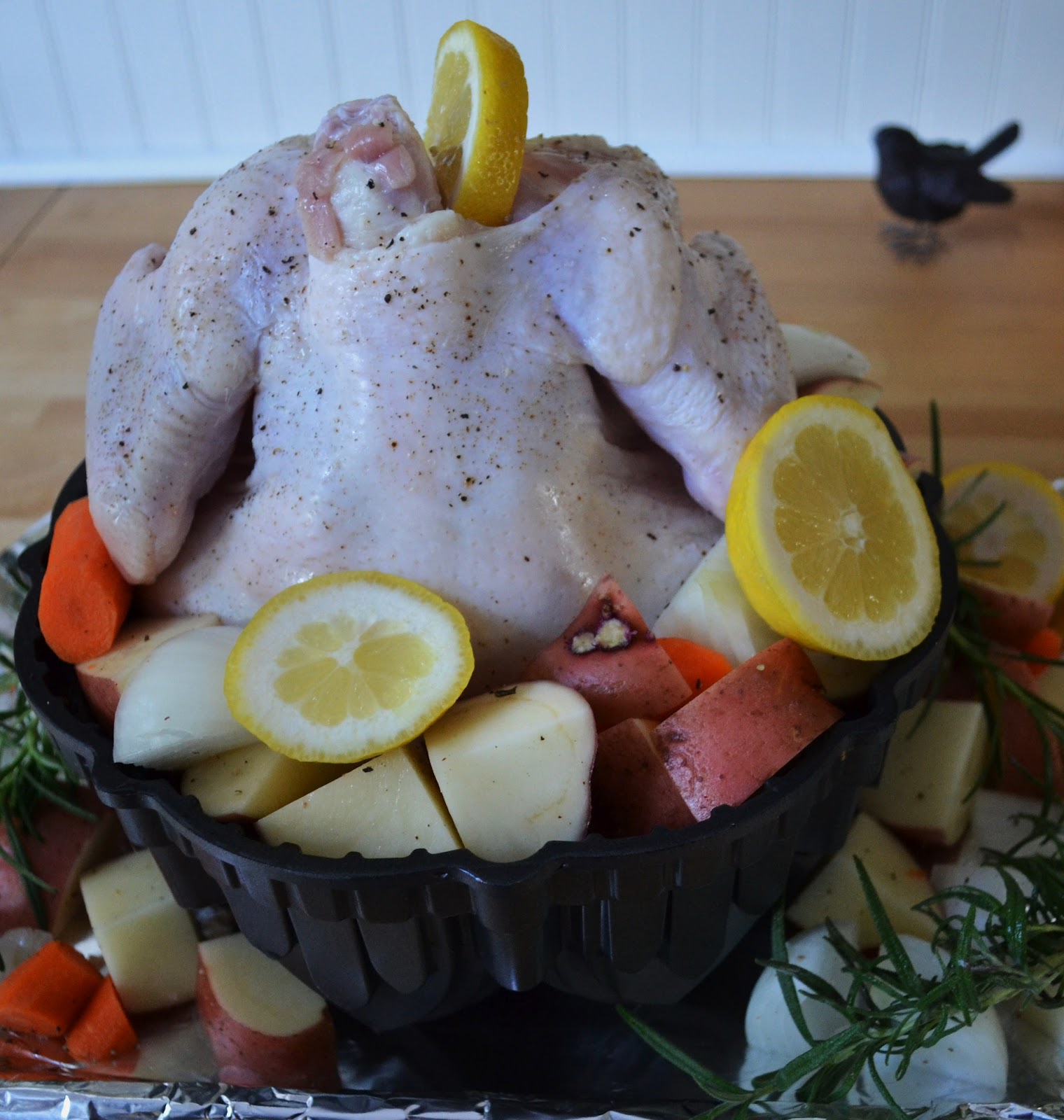 American Homestead Elle's Kitchen Bundt Pan Chicken Test