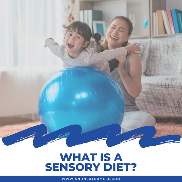 What is a sensory diet?