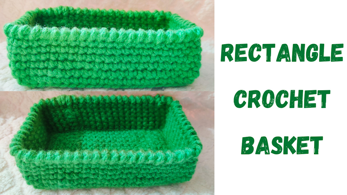 Crochet Corner Basket PATTERN, Handmade Basket PDF & VIDEO