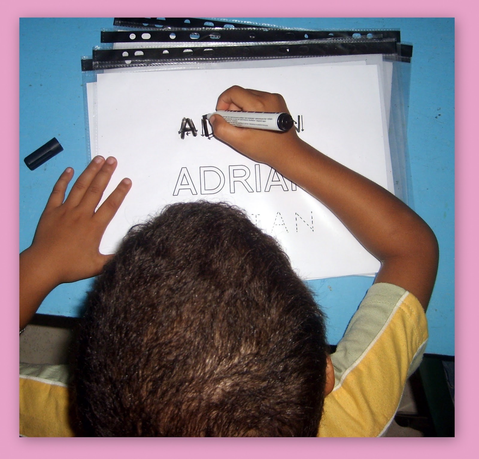 Classe Maternelle PS-MS 2011-2012: L'écriture du prénom