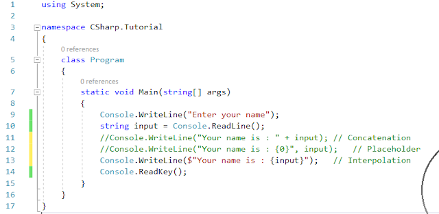 SKMDotNet: C# Session 2: Input and Output Handling in C#