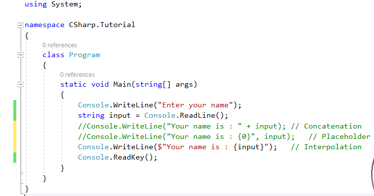 SKMDotNet: C# Session 2: Input and Output Handling in C#
