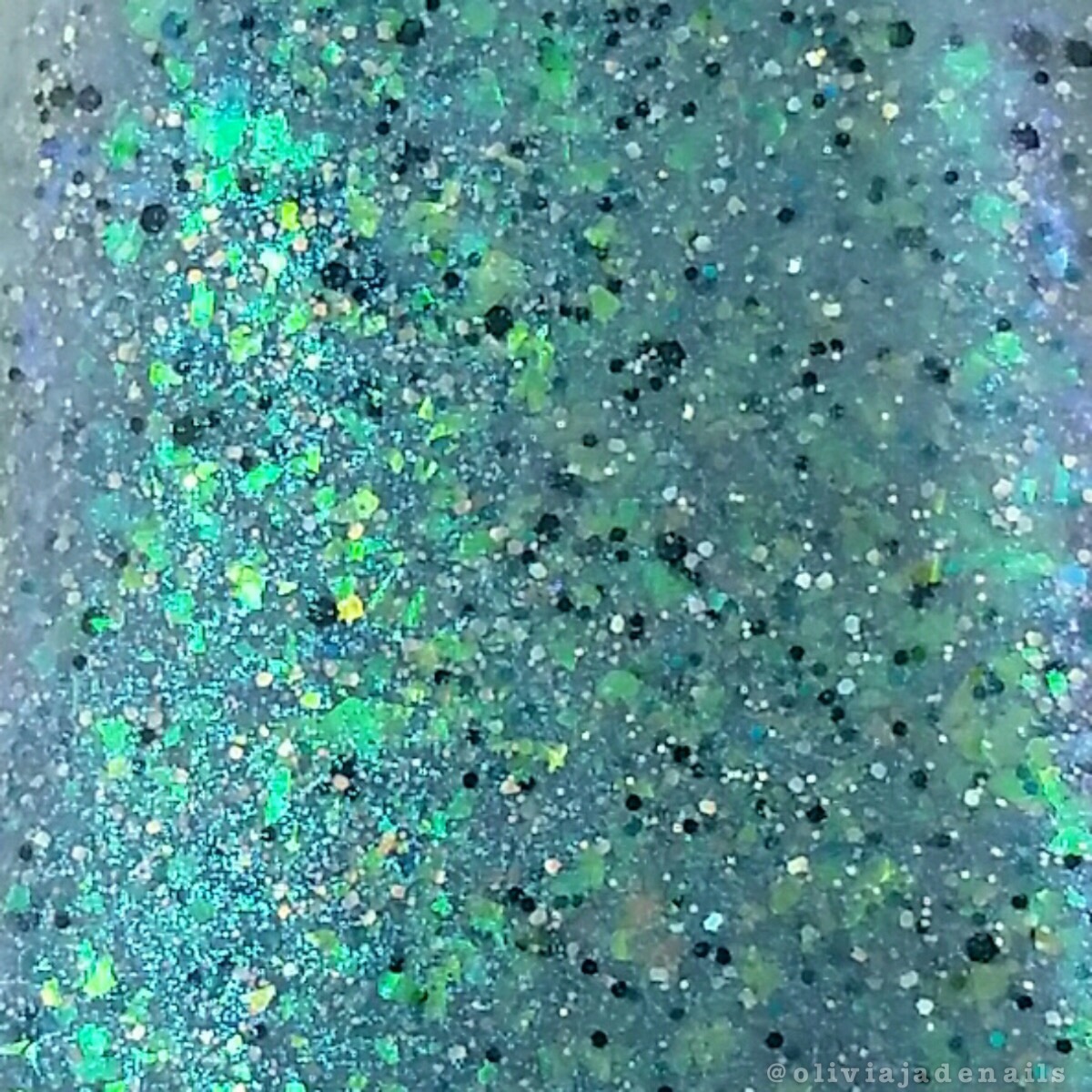 Emily de Molly Only An Echo swatched by Olivia Jade Nails