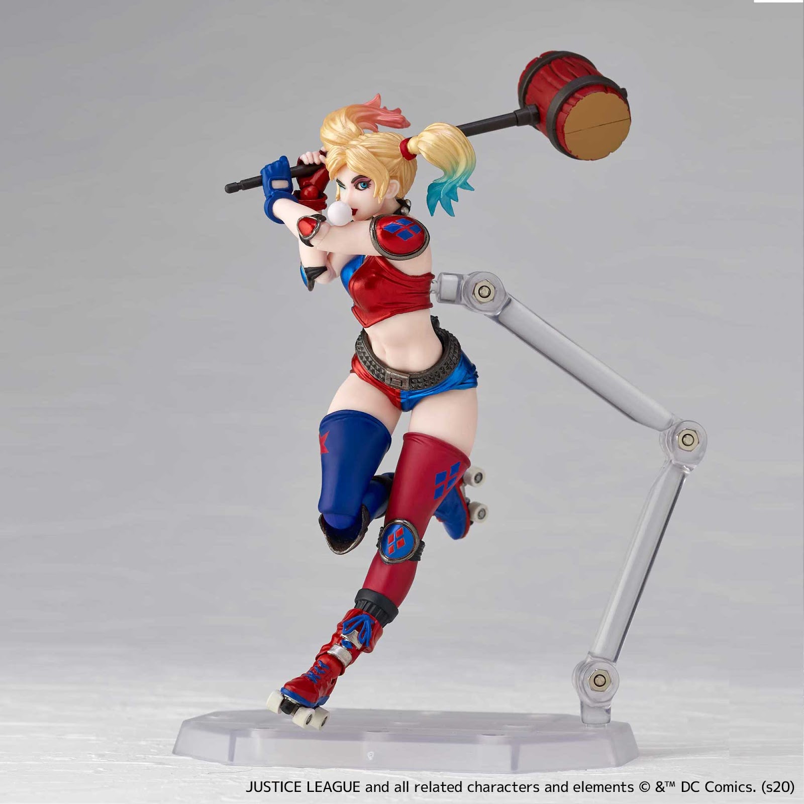 DC Comics Amazing Yamaguchi Revoltech No.015 EX Harley Quinn New Color.ver (Kaiyodo)