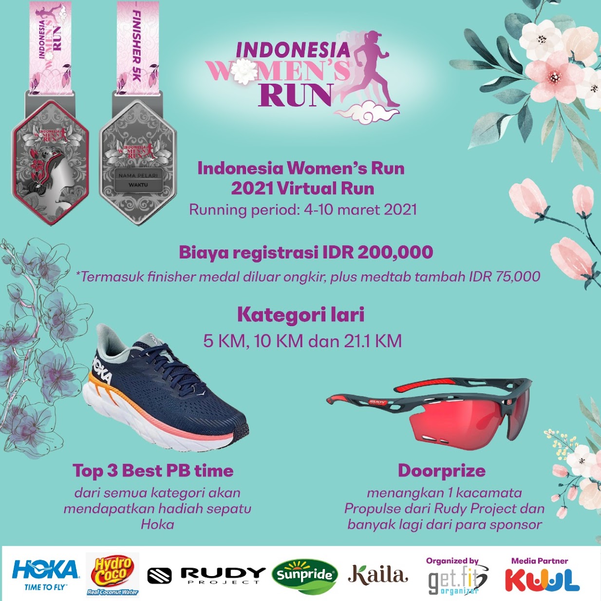 🔍 Indonesia Women’s Run - Virtual • 2021 Indonesia Women’s Run - Virtual • 2021
