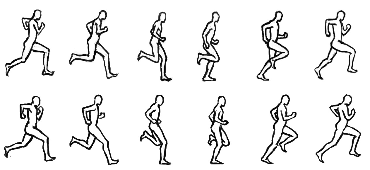 Duck Samurai Studios [Animation] Run Cycle current stage