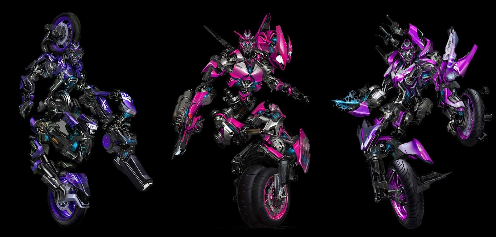 She's Fantastic Transformers CHROMIA, ARCEE, & ELITA1!